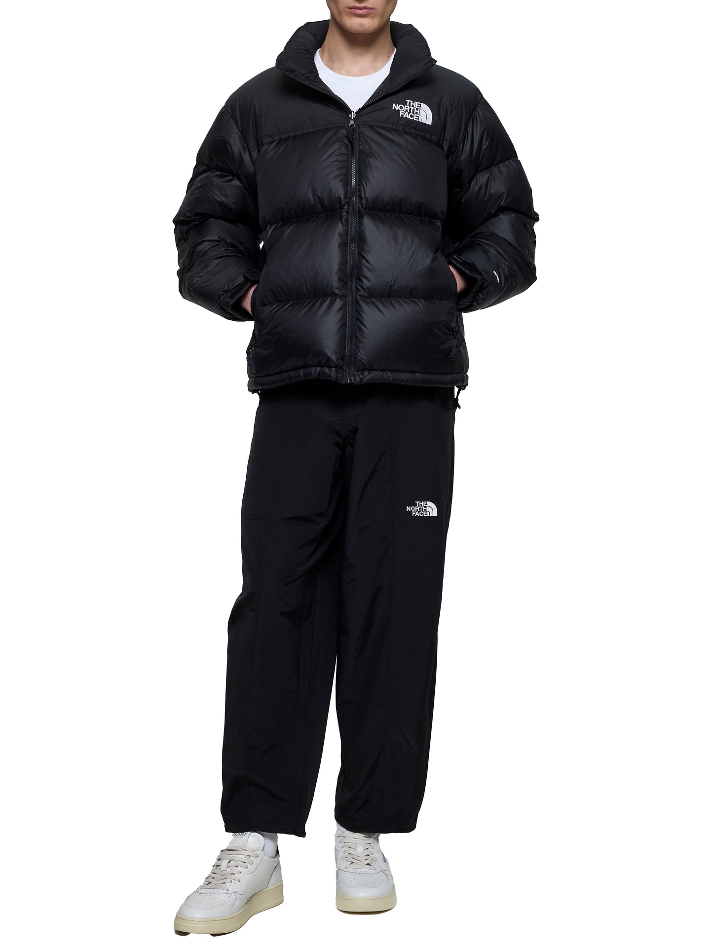 Black Retro Nuptse 1996 jacket