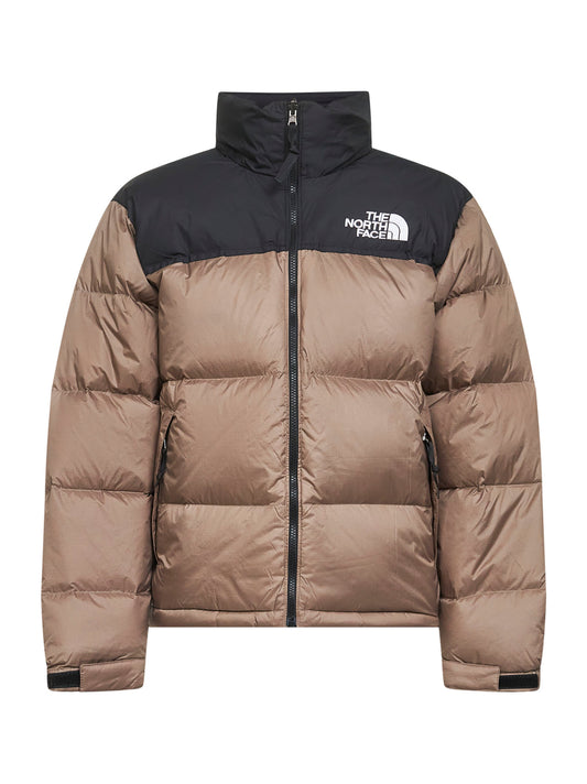 Mocha brown 1996 Retro Nuptse hooded down jacket