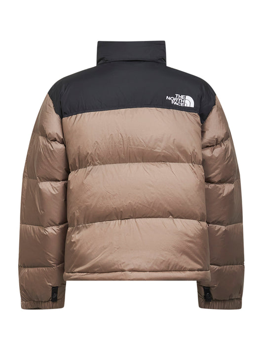 Mocha brown 1996 Retro Nuptse hooded down jacket