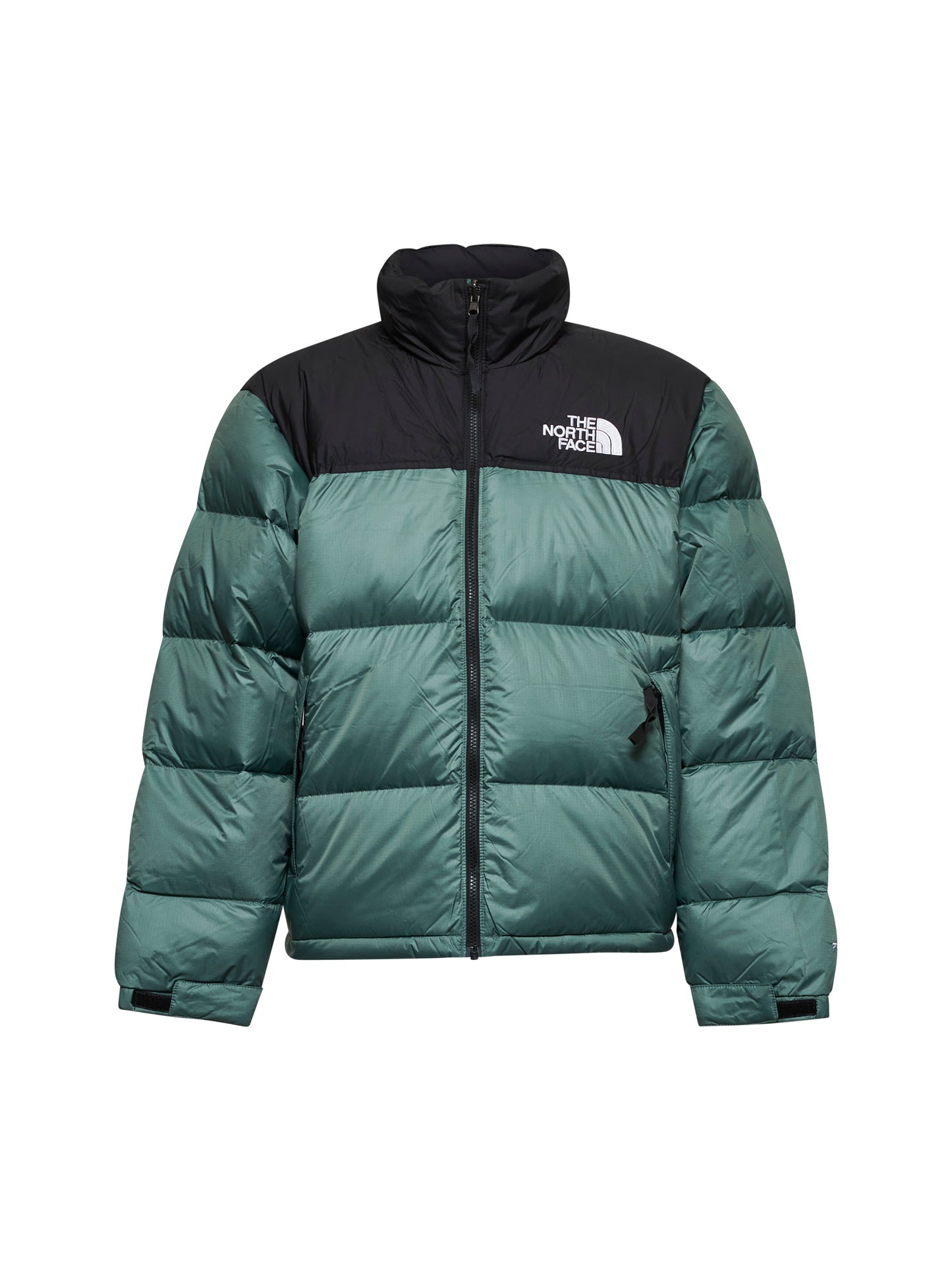 Green Retro Nuptse 1996 jacket