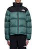 Green Retro Nuptse 1996 jacket