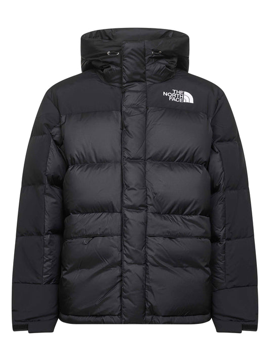 Black Himalayan hooded padded parka
