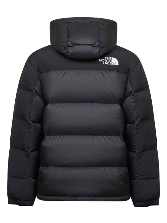 Black Himalayan hooded padded parka