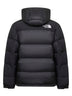 Black Himalayan hooded padded parka