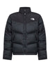 Black nylon Saikuru down jacket