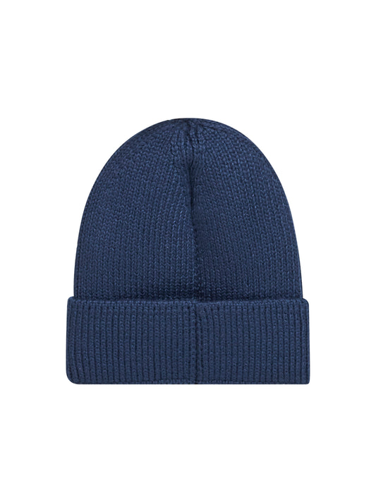 Blue TNF box logo beanie