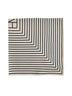 Silk scarf with monogram print