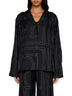 Camicia in seta monogram Toteme