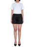 monogram silk pj shorts