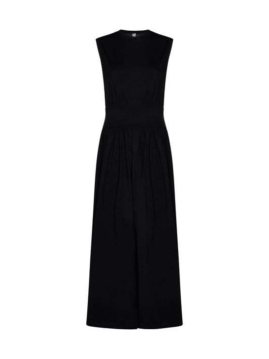 sleeveless cotton tee dress