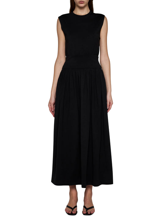 sleeveless cotton tee dress
