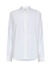 White organic poplin Signature shirt