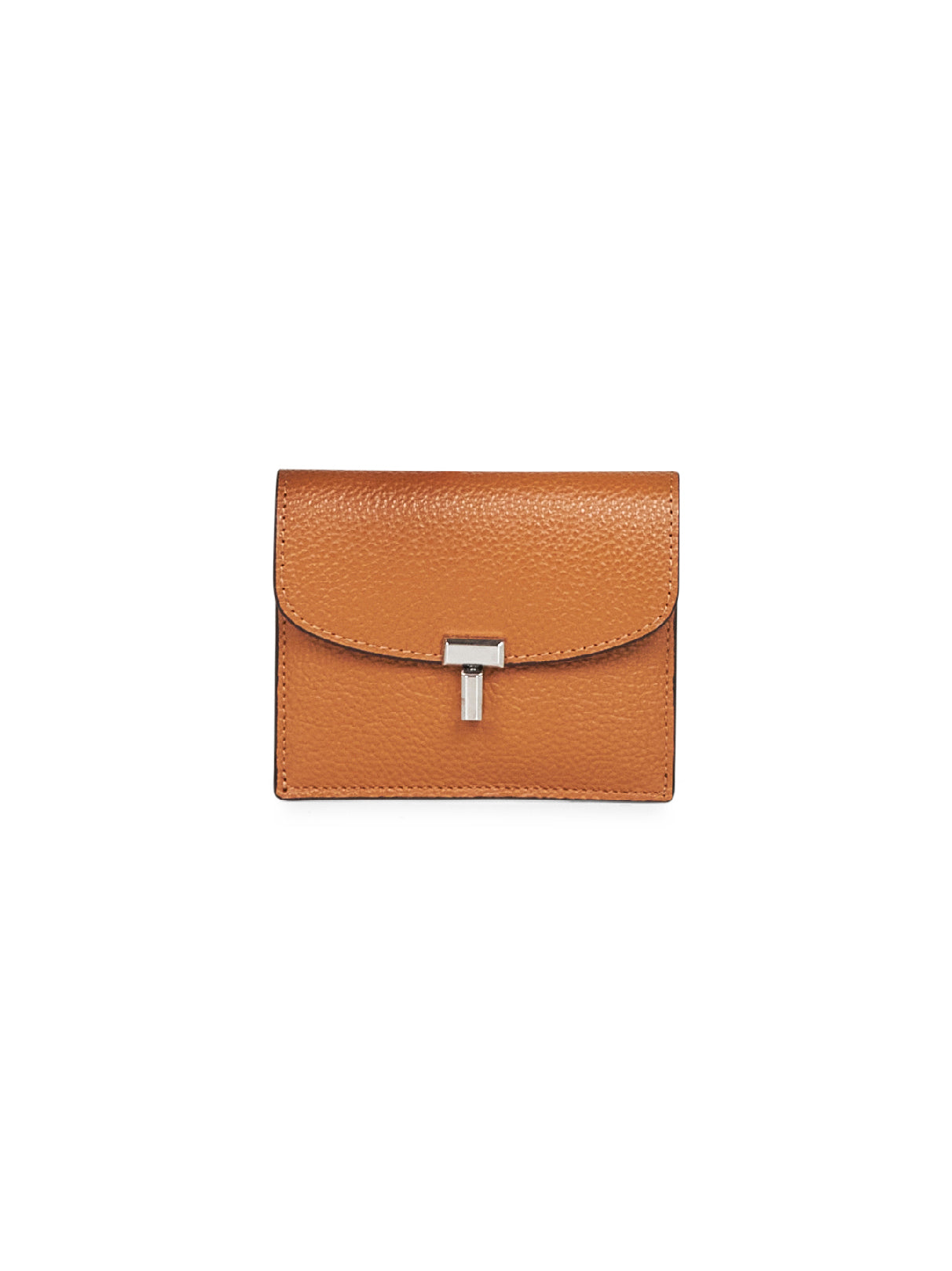 Leather cardholder with lock detail Toteme