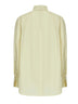Camicia in popeline di cotone organico verde