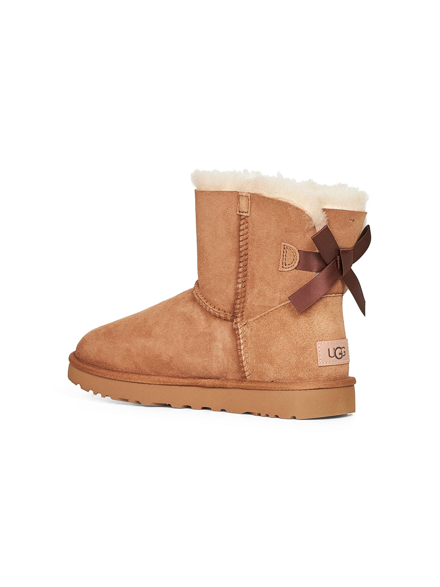 Chestnut Mini Bailey Bow II ankle boots