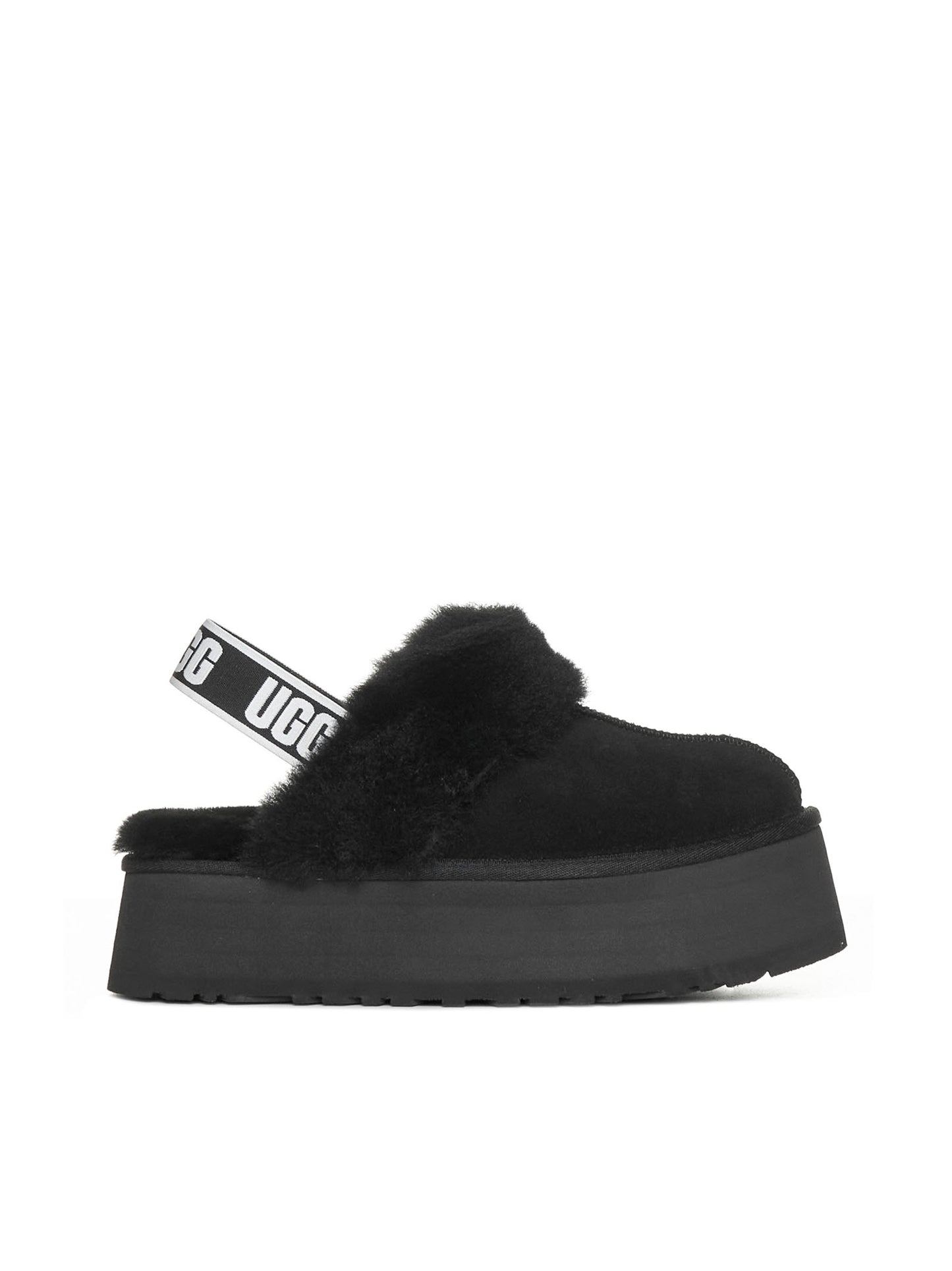 Black Funkette Slippers