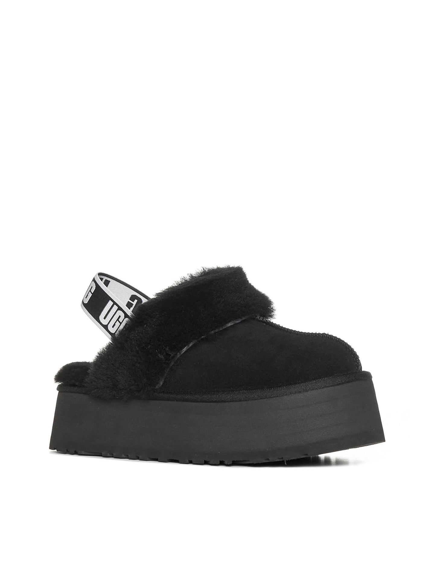 Black Funkette Slippers