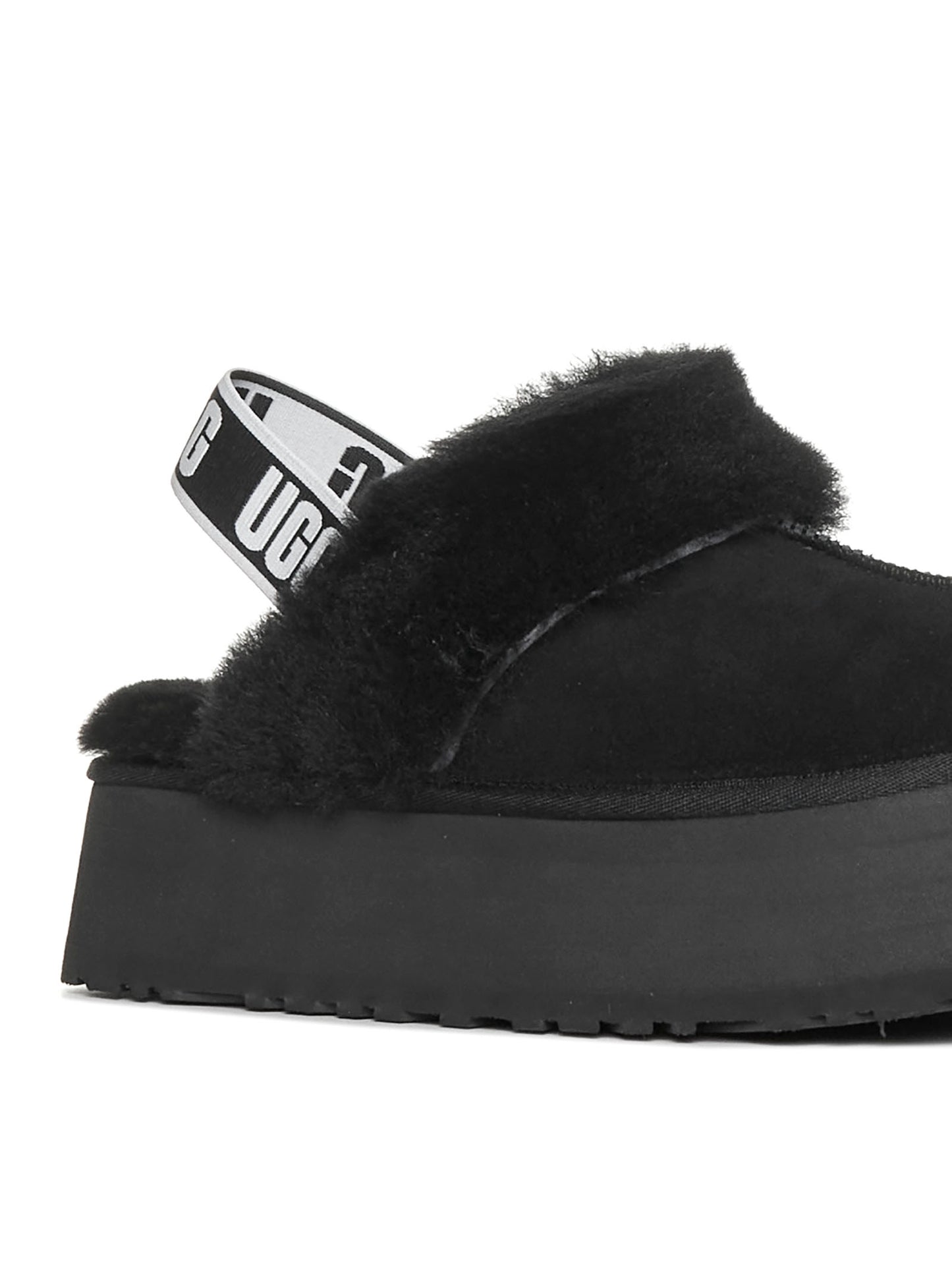 Black Funkette Slippers