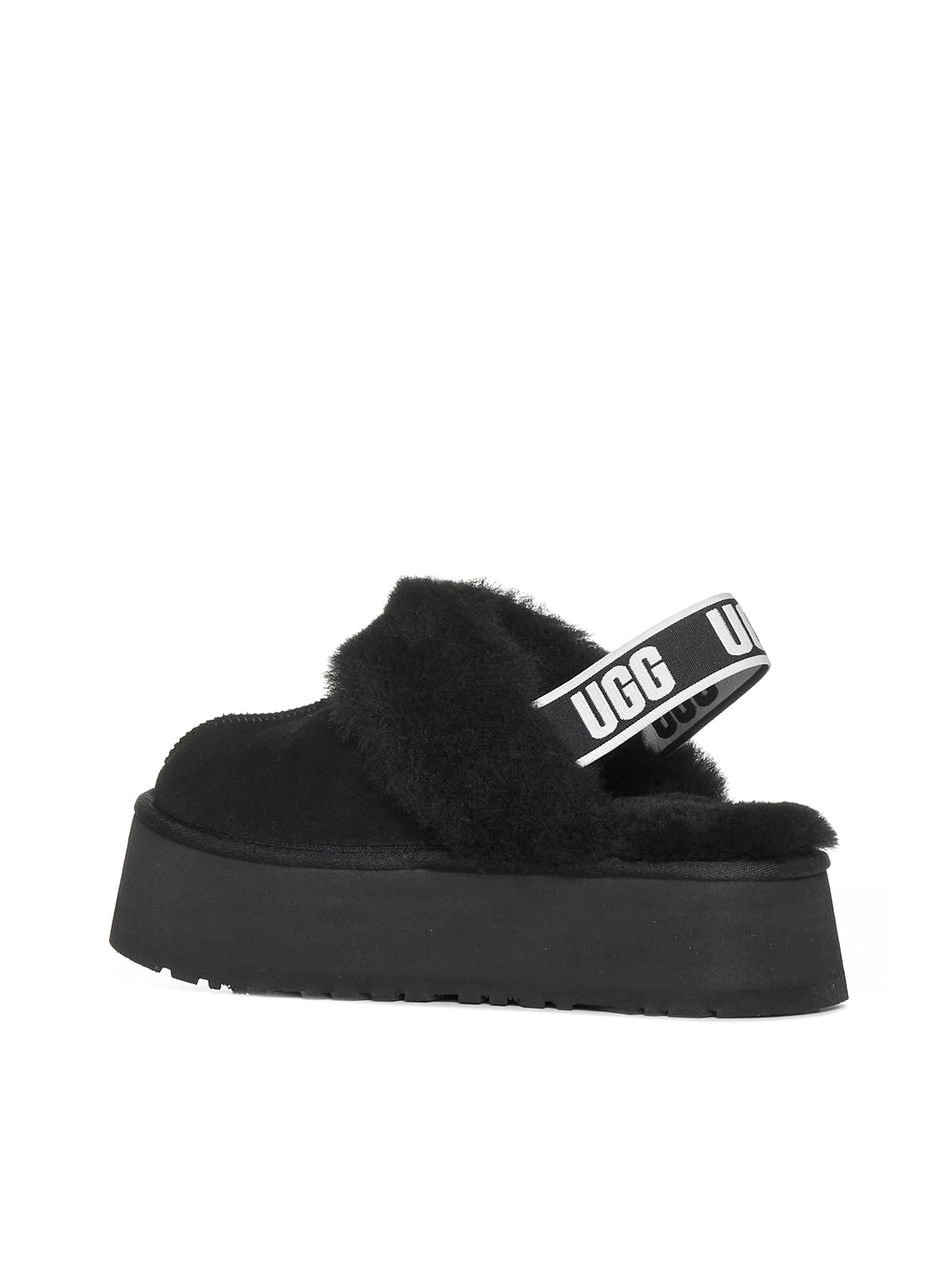 Black Funkette Slippers