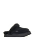 Black Disquette Slippers