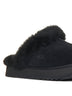 Black Disquette Slippers