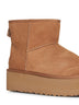 Mini Classic Platform suede ankle boots