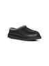 Black Tasman Leather Regenerate mules