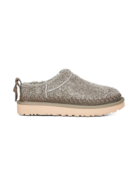 Moss green Classic Micro Biarritz mules