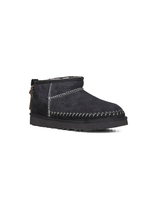 Black Classic Ultra Mini Biarritz ankle boots