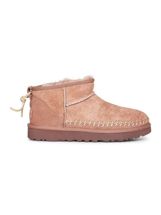 Stivaletti Classic Ultra Mini Biarritz rosa