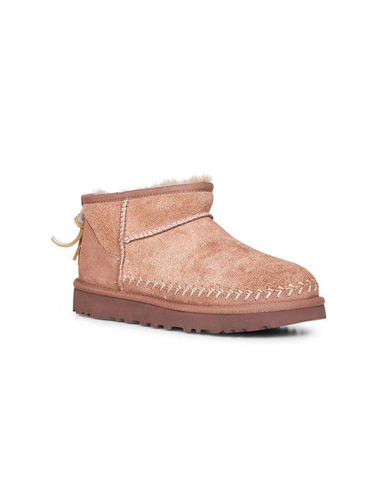 Stivaletti Classic Ultra Mini Biarritz rosa