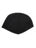 Black cashmere knit bucket hat