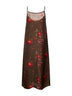 Printed viscose and cupro Anaya dress