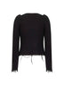 Black wool and linen blend Kuppy jacket