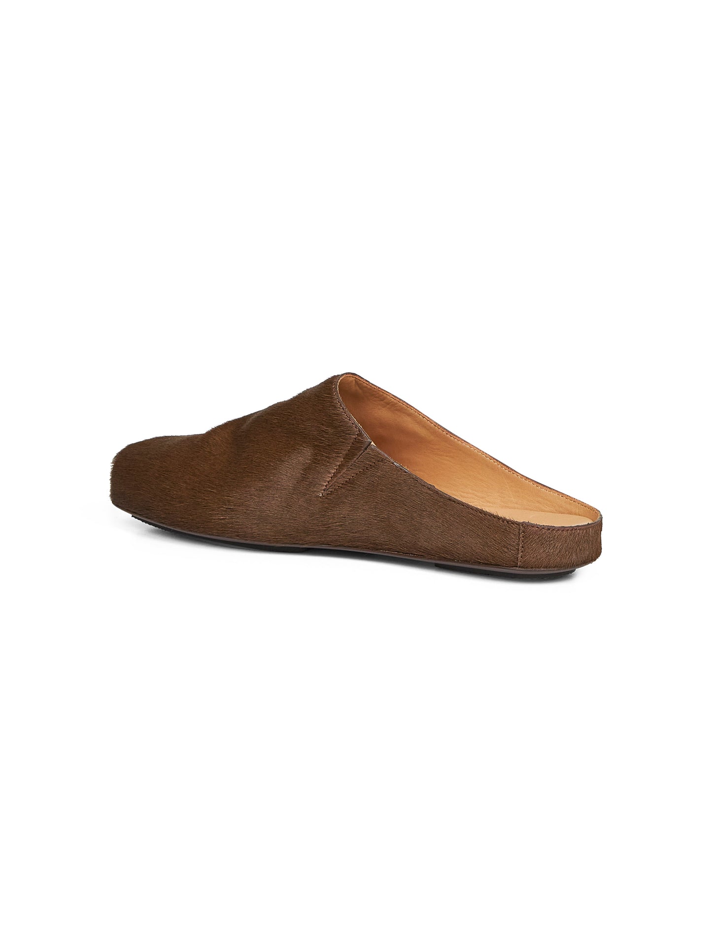 Green short haircalfskin Ballet Slipper