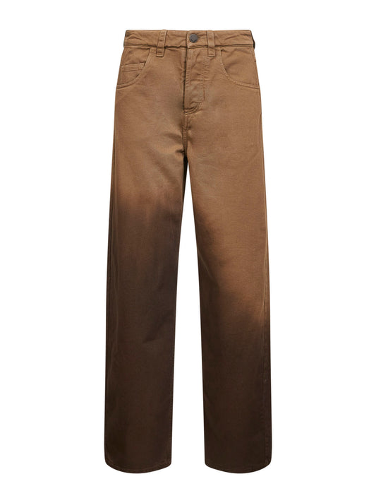 Gradient cotton denim Phyllis jeans