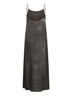 Grey ombre-effect stretch silk Anaya dress