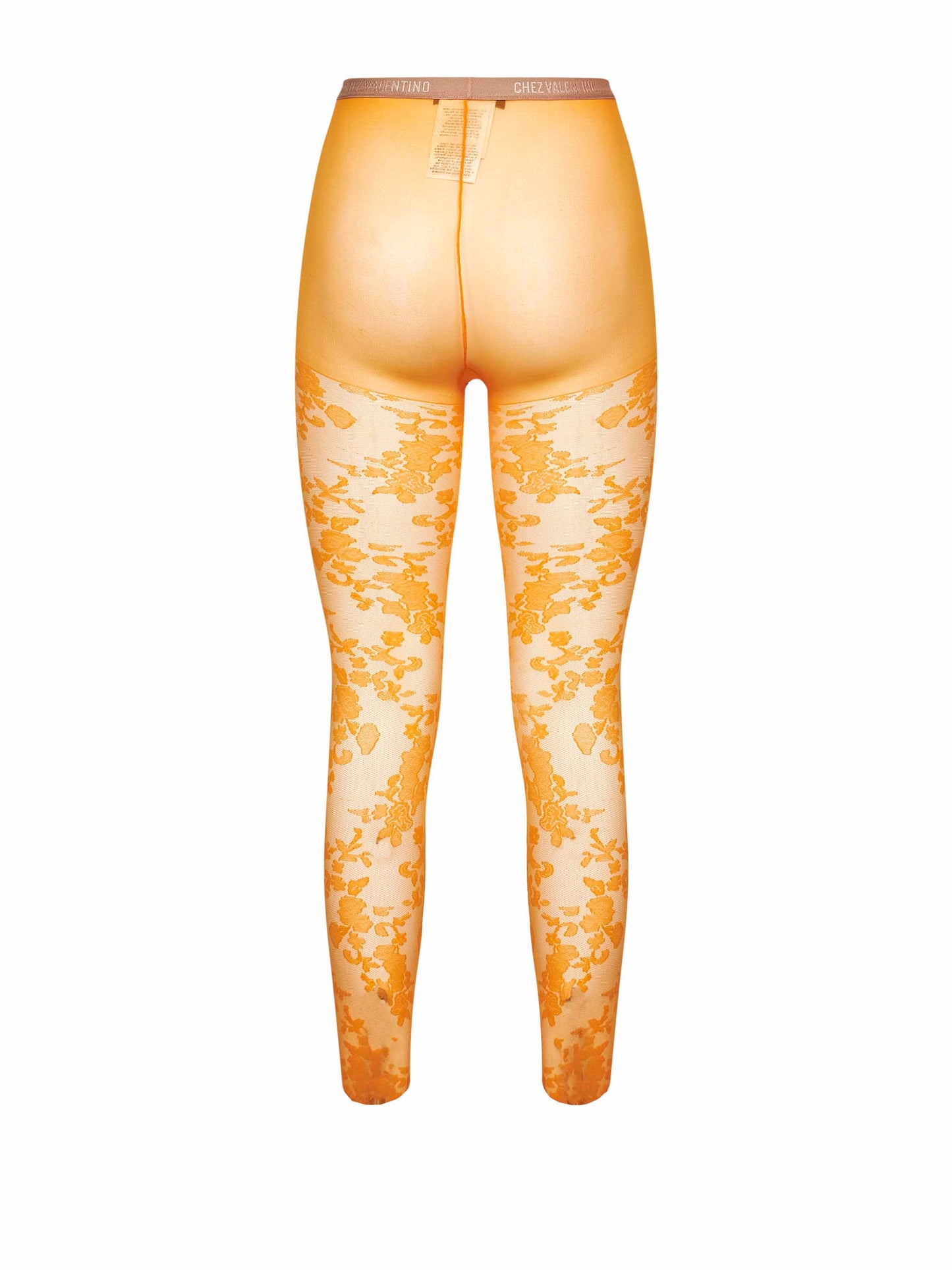 Collant in Lycra Lace arancione