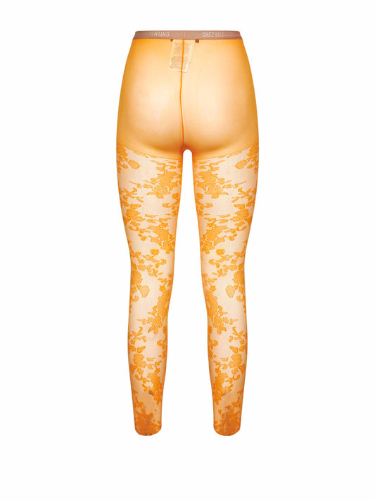 Collant in Lycra Lace arancione
