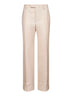 Pantalone Valentino in gabardina di lana panna