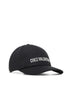 Black cotton Chez Valentino baseball cap