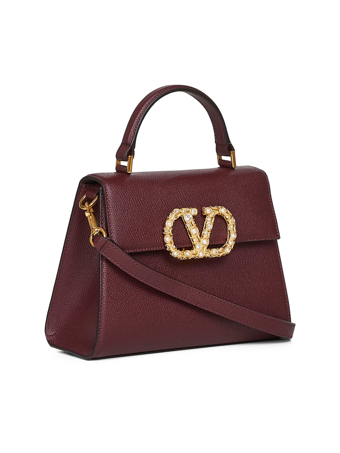 Borsa a mano piccola VSLING bordeaux