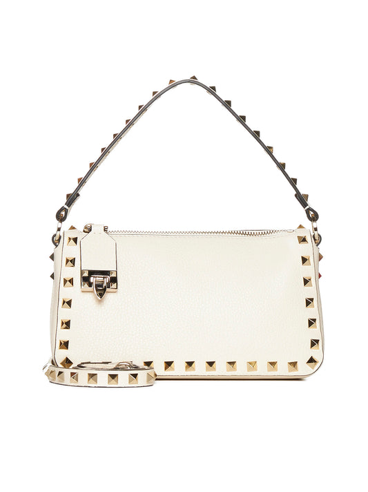 Rockstud Small' shoulder bag in leather