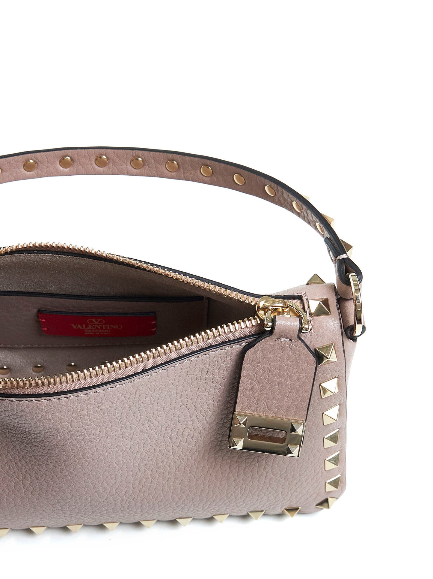 Borsa piccola Rockstud in pelle