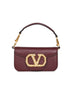Borsa a spalla piccola Locò bordeaux