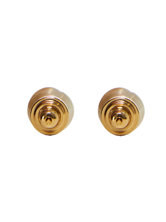 VLogo Signature pearl earrings