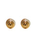 VLogo Signature pearl earrings