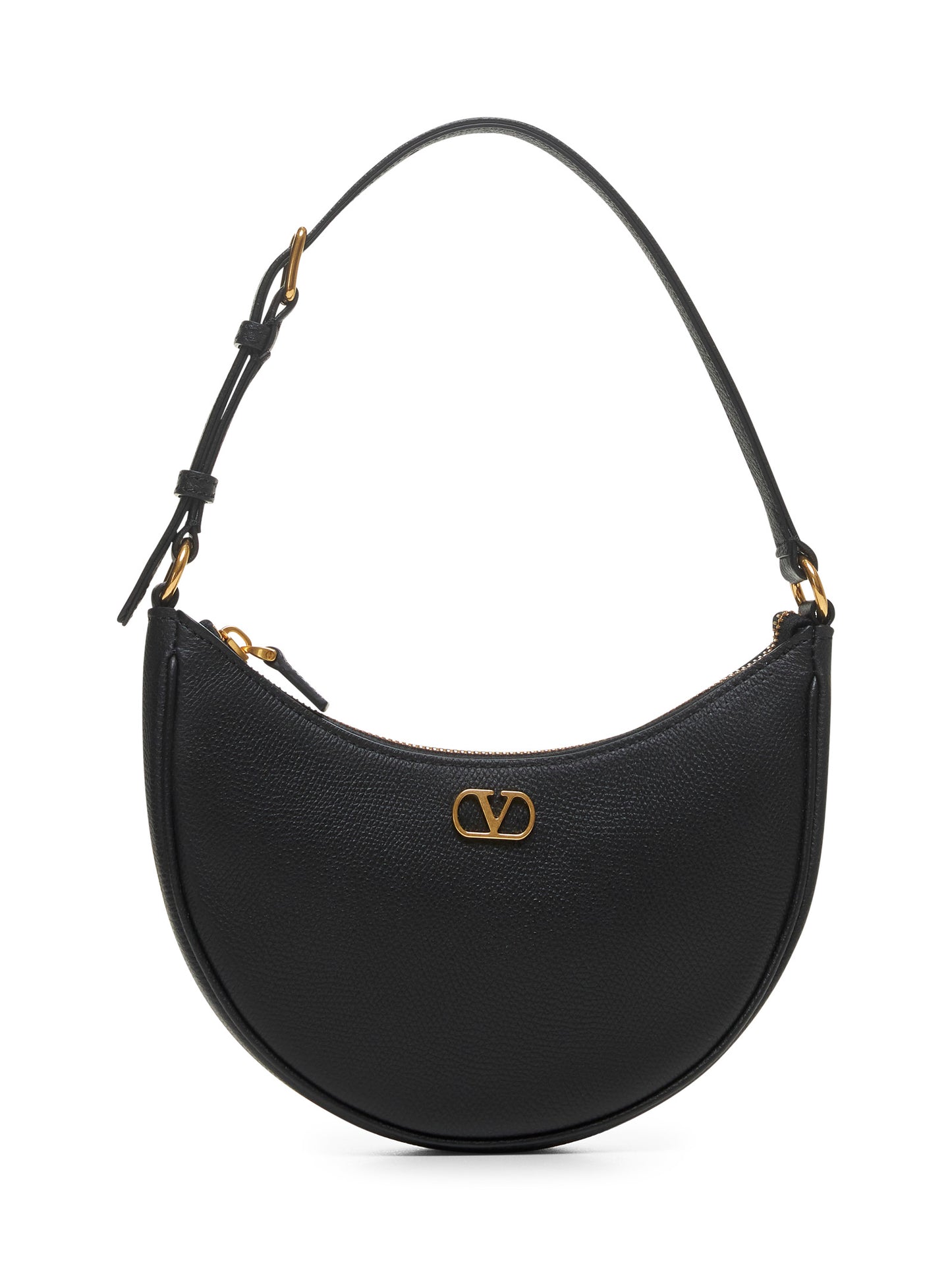Mini borsa hobo Vlogo Signature nera