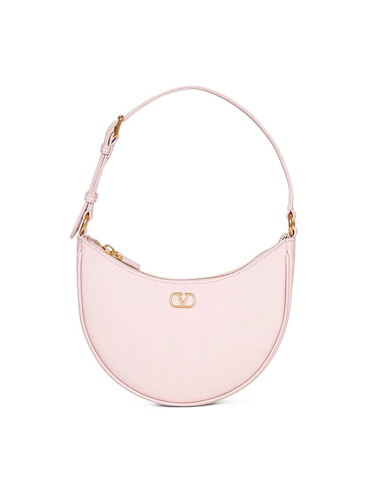 Mini borsa hobo Vlogo Signature rosa