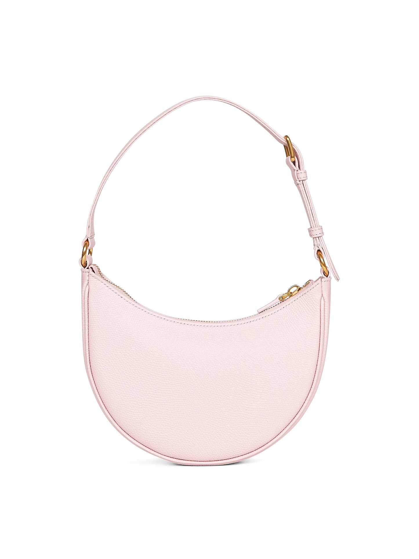 Rose quartz Vlogo Signature mini hobo bag